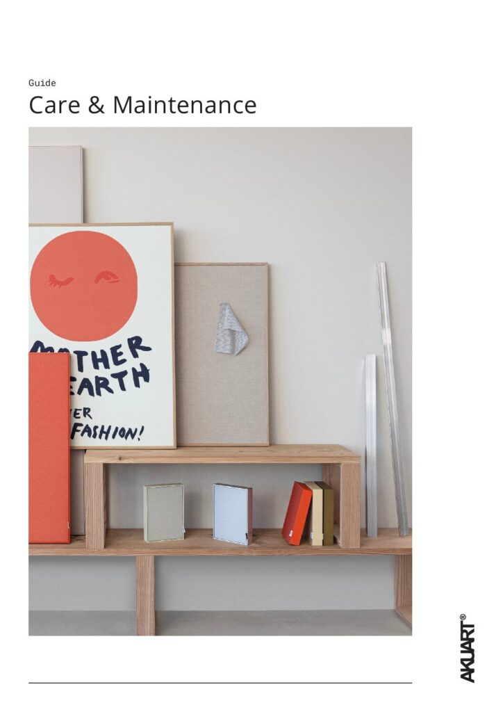 Akuart – Care & Maintenance