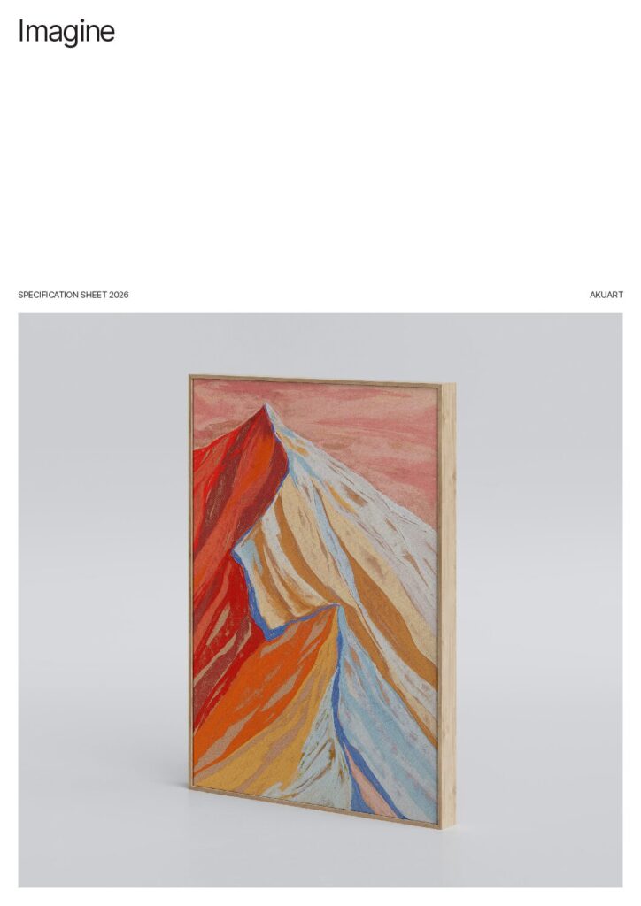 Akuart – Imagine Collection Specification Sheet