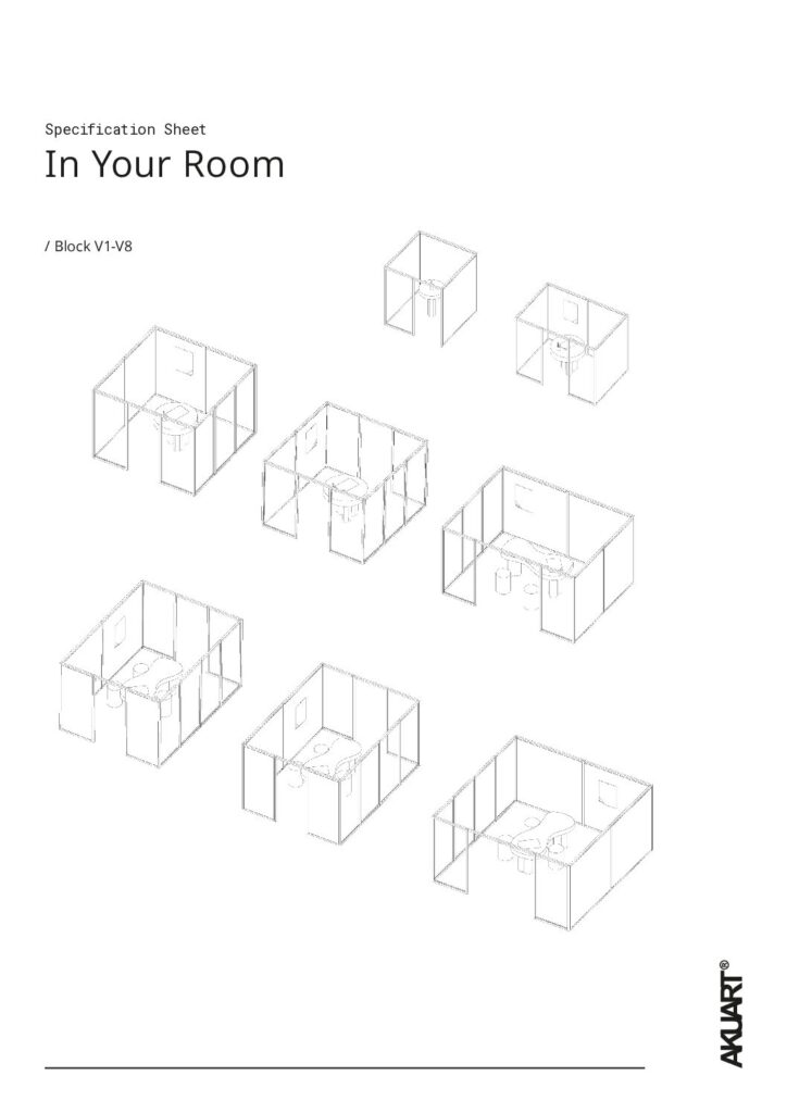 Akuart – In Your Room Block Specification Sheet