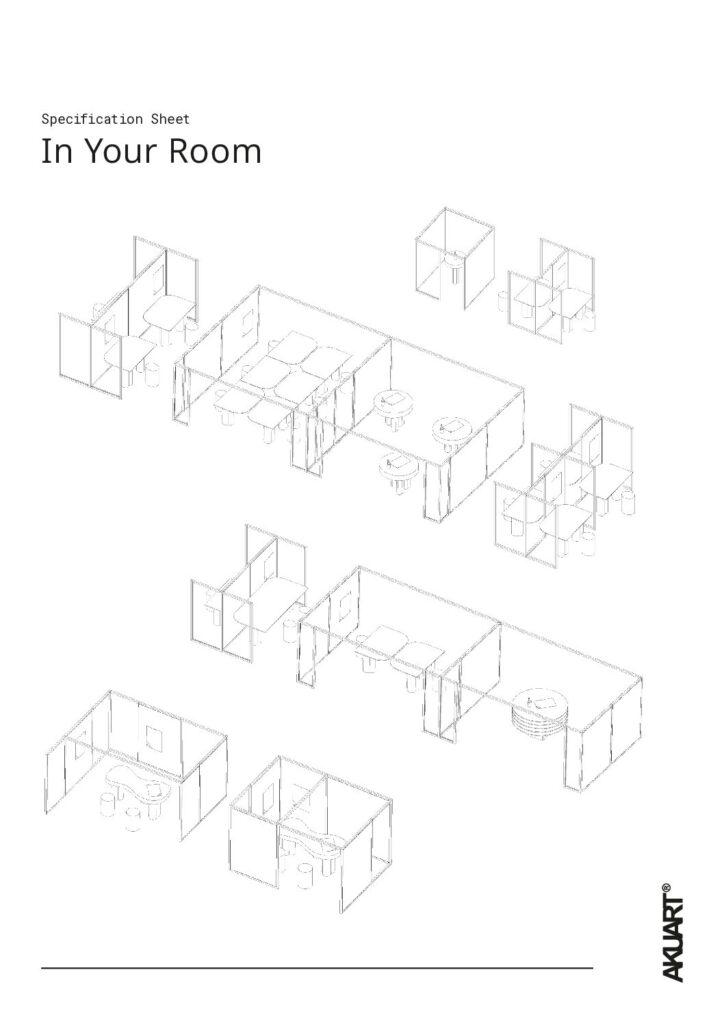 Akuart – In Your Room Modules Specification Sheet