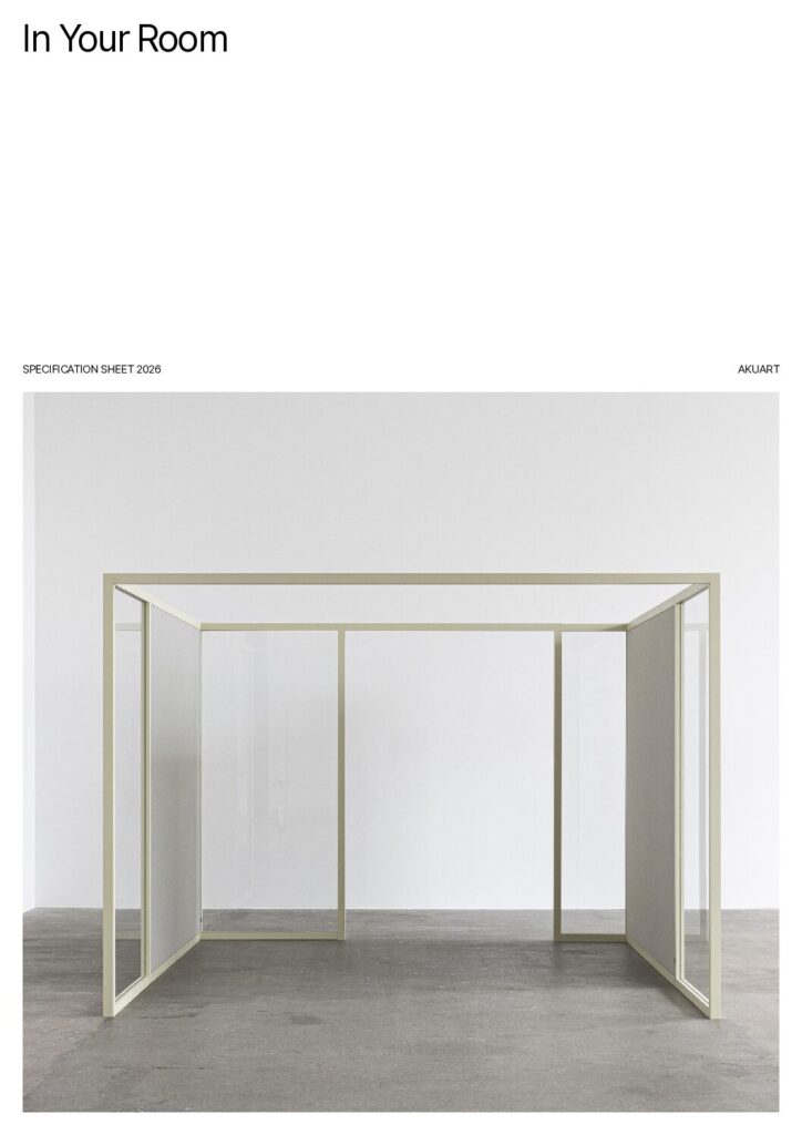 Akuart – In Your Room Specification Sheet