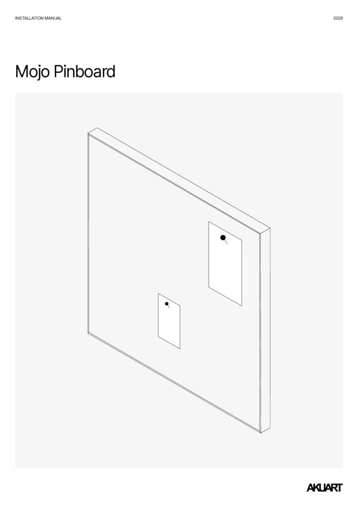 Akuart – Mojo Pinboard Installation Guide