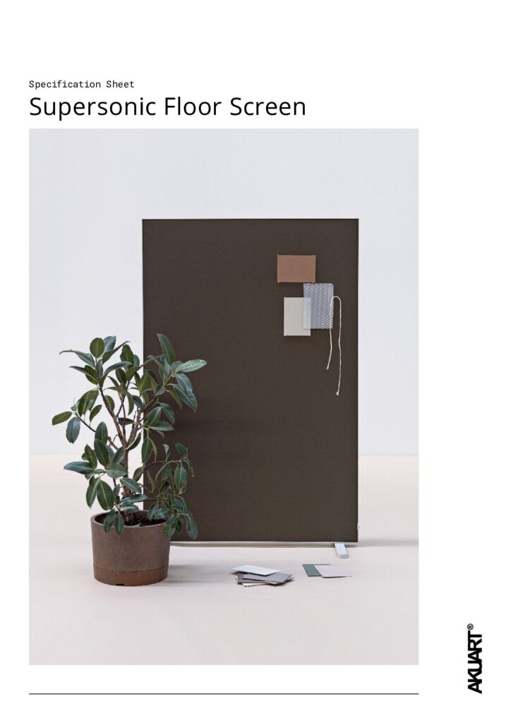 Akuart – Supersonic Floor Screen Specification Sheet