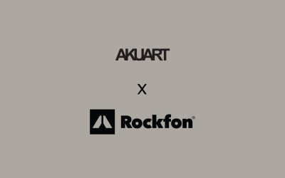 Akuart design partnership with Rockfon